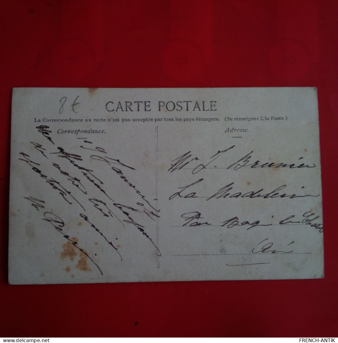 CARTE PHOTO PATINAGE LIEU A IDENTIFIER - Patinage Artistique