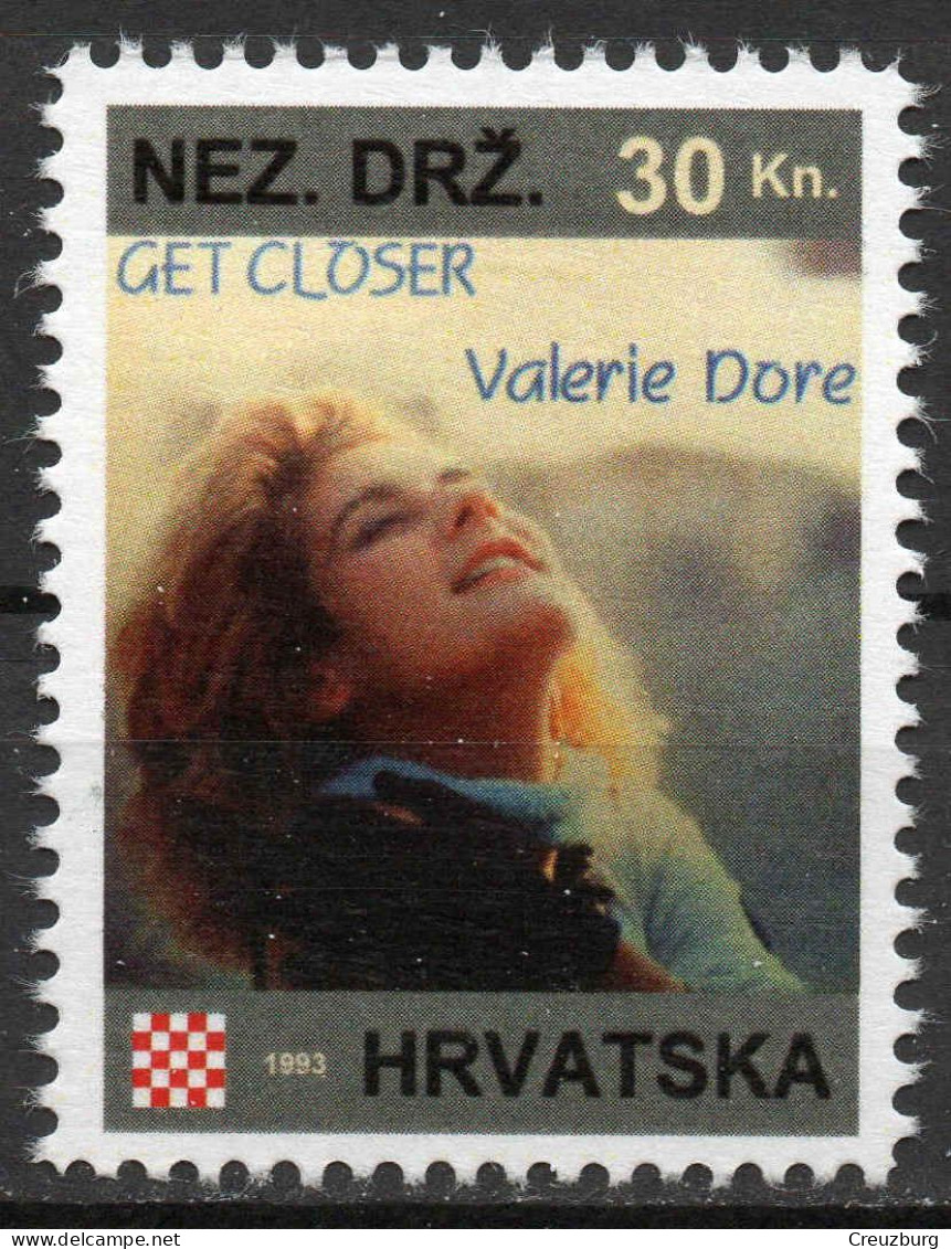 Valerie Dore - Briefmarken Set Aus Kroatien, 16 Marken, 1993. Unabhängiger Staat Kroatien, NDH. - Croatie