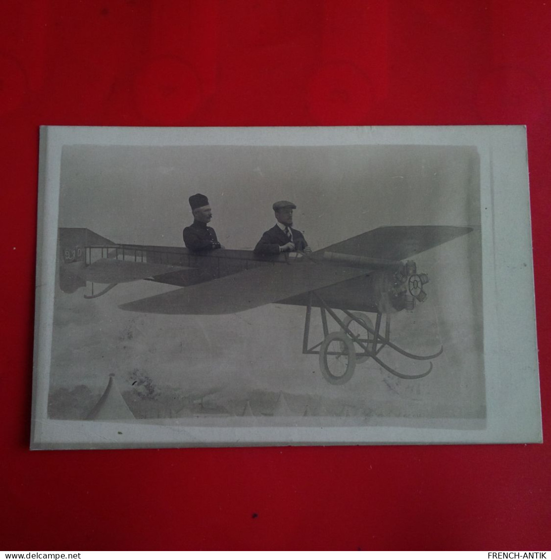 CARTE PHOTO AVION MONTAGE - ....-1914: Precursors