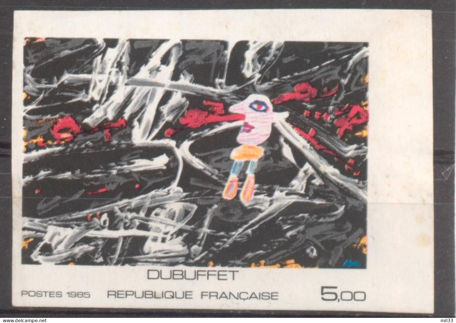 Série Artistique Dubuffet De 1985 YT 2381 Sans Trace De Charnière - Ohne Zuordnung