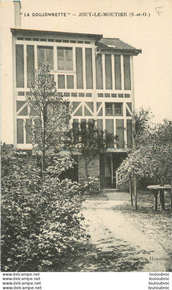 JOUY LE MOUTIER LA GOUJONNETTE - Jouy Le Moutier