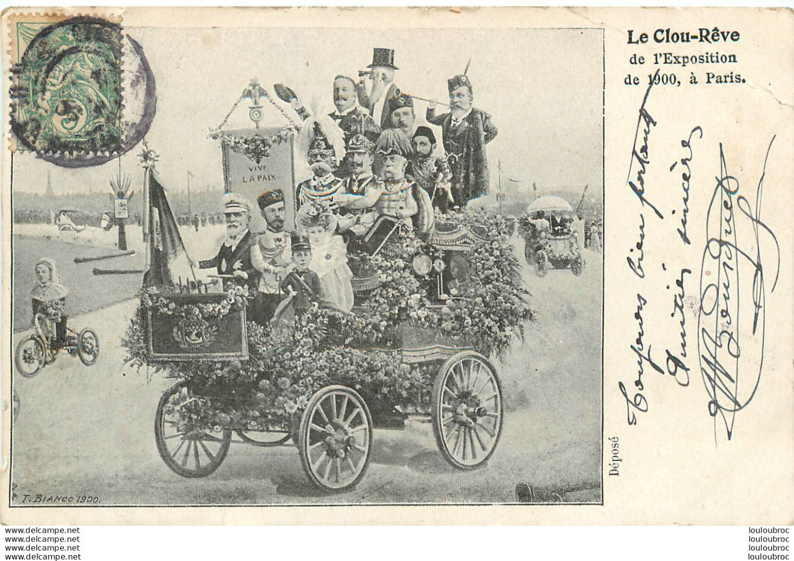 LE CLOU-REVE  EXPOSITION DE 1900 A PARIS - Satiriques