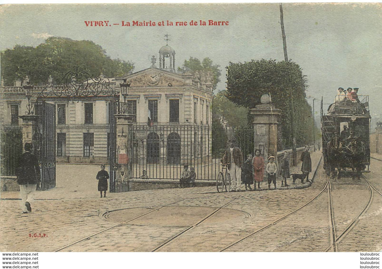 VITRY LA MAIRIE ET LA RUE DE LA BARRE - Vitry Sur Seine