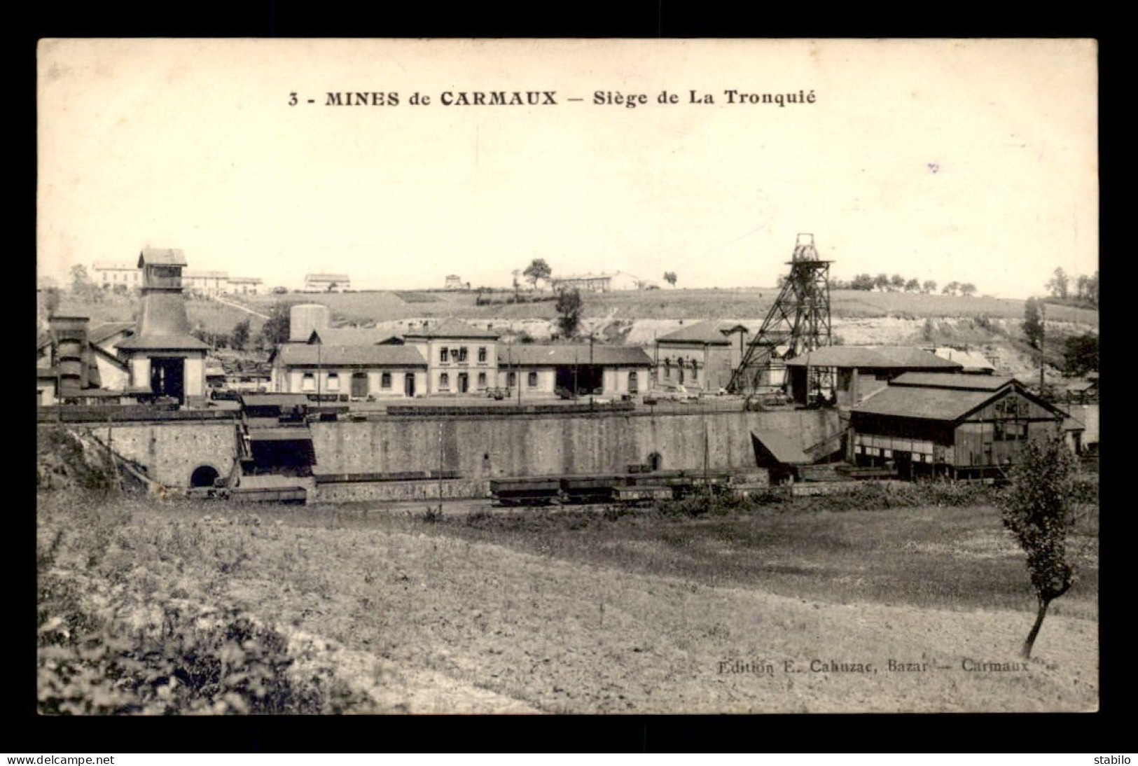 81 - CARMAUX - LES MINES - SIEGE DE LA TRONQUIE - Carmaux