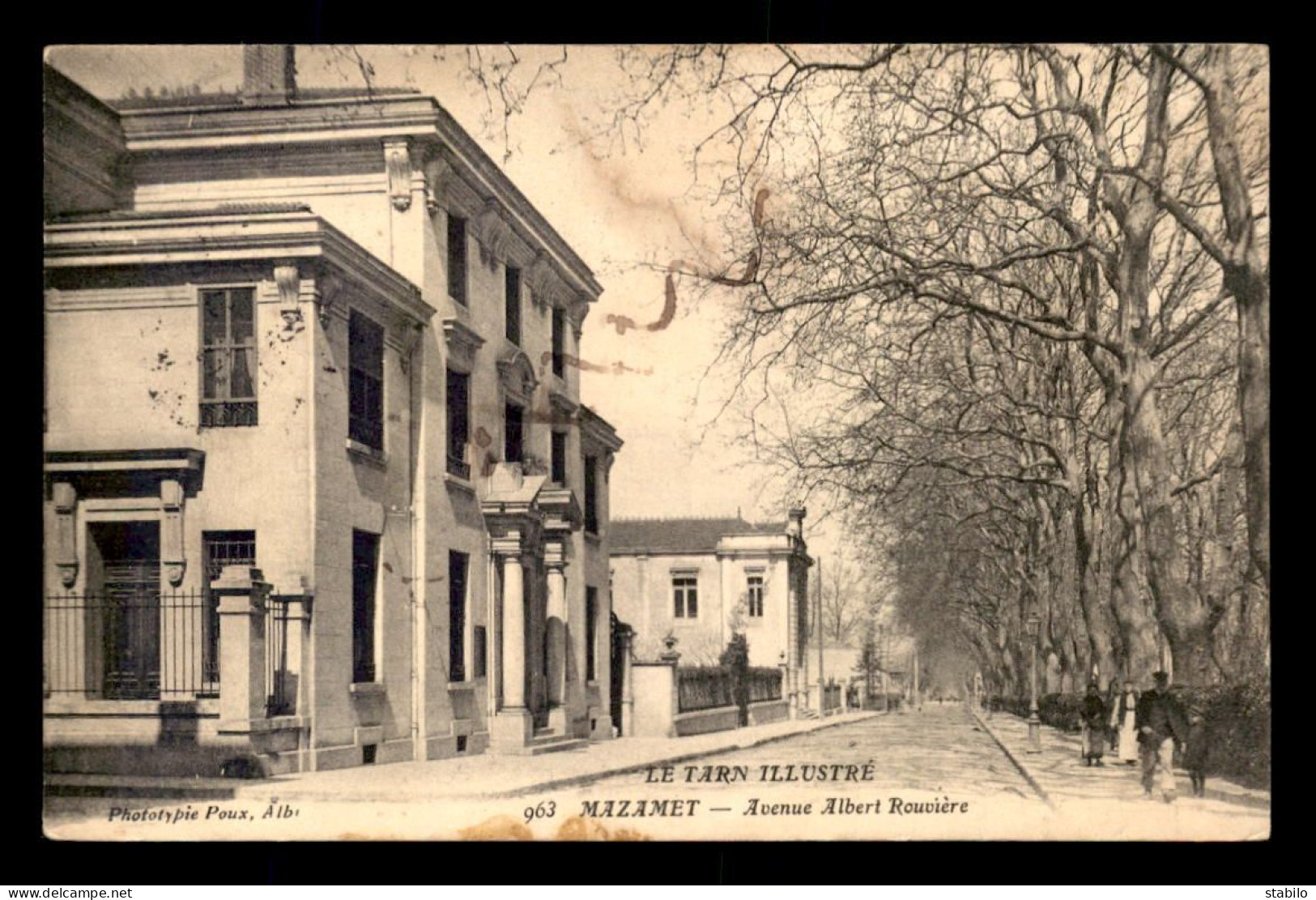 81 - MAZAMET - AVENUE ABERT ROUVIERE - LA BANQUE DE FRANCE - Mazamet