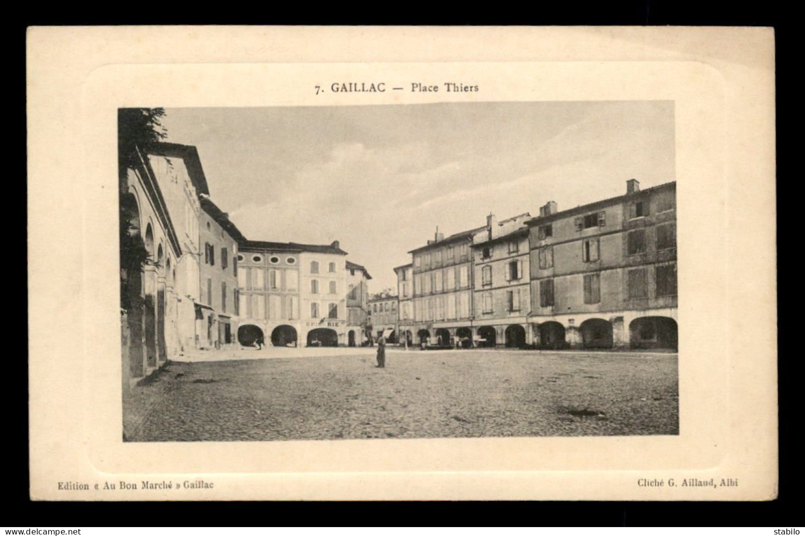 81 - GAILLAC - PLACE THIERS - Gaillac