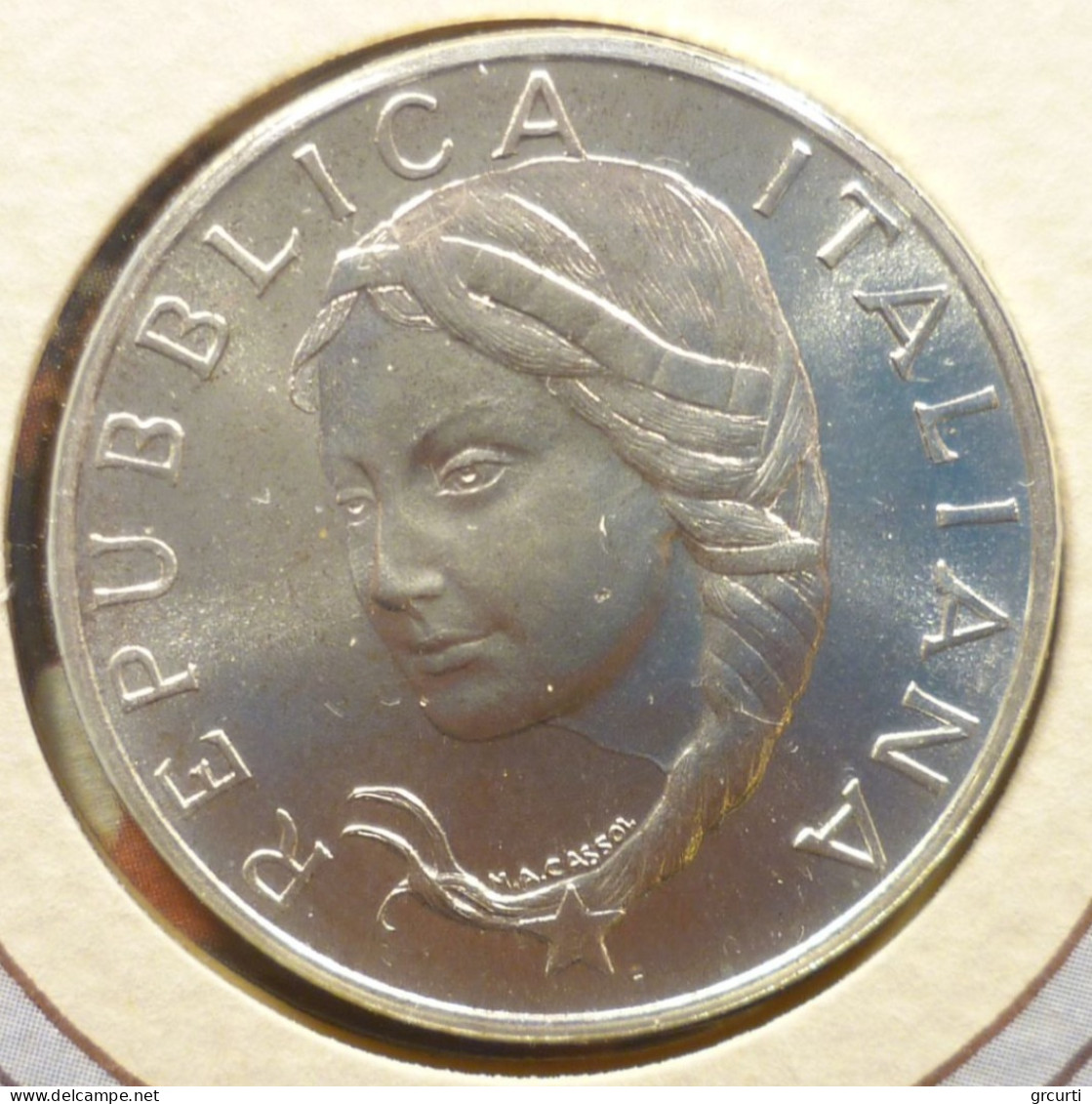 Italia - 5000 Lire 1996 - Semestre Di Presidenza Dell'Unione Europea - Gig# 468 - KM# 178 - 5 000 Lire