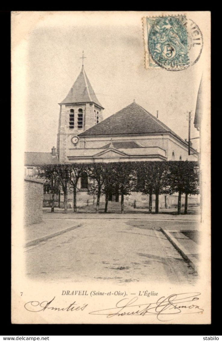 91 - DRAVEIL - L'EGLISE - Draveil