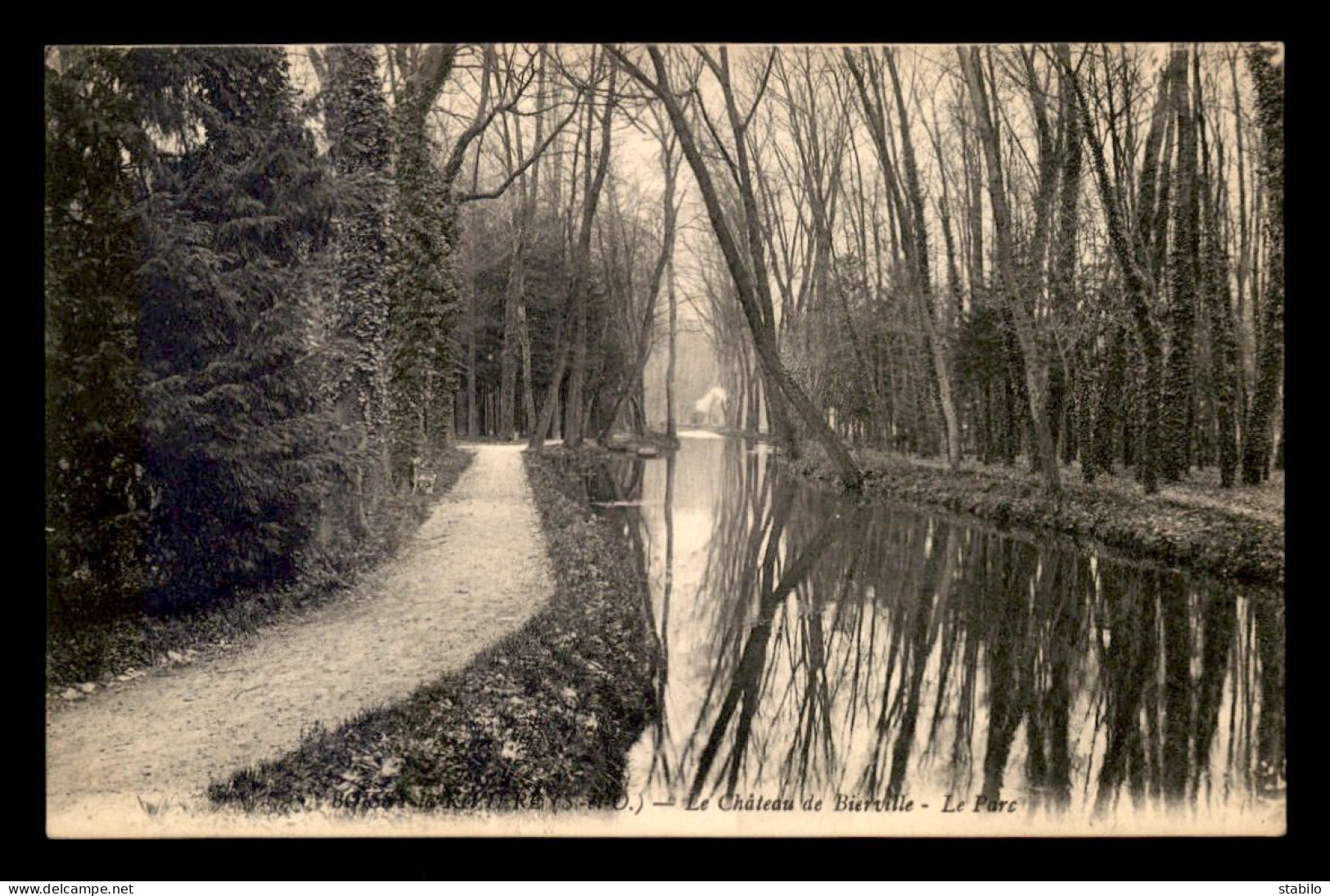 91 - BOISSY-LA-RIVIERE - LE PARC DU CHATEAU DE BIERVILLE - Boissy-la-Rivière