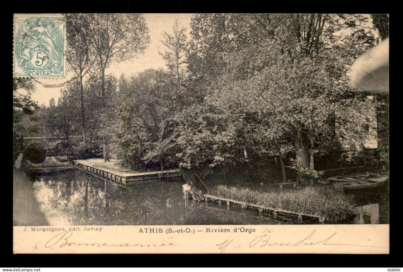 91 - ATHIS-MONS -RIVIERE D'ORGE - Athis Mons