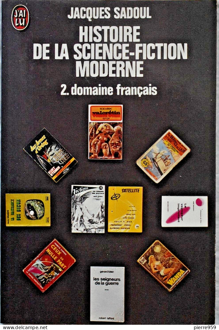 Histoire De La Science Fiction Moderne 2 - Jacques Sadoul - Otros & Sin Clasificación
