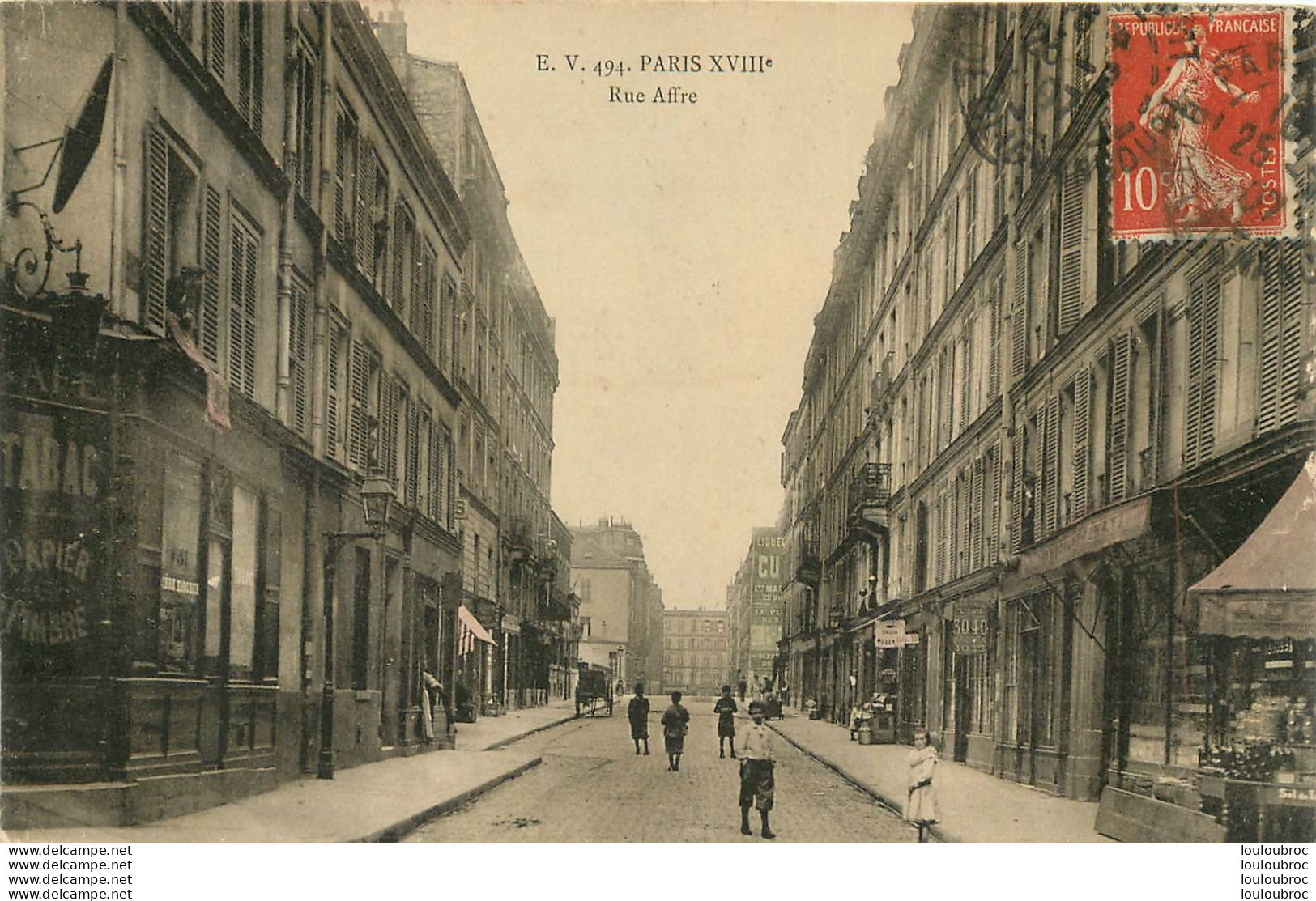 PARIS XVIIIe RUE AFFRE - Arrondissement: 18