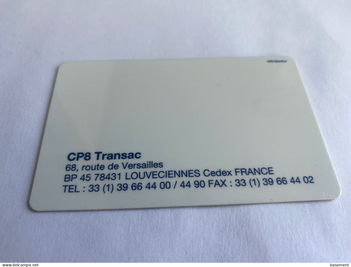 1:083 - Chip CP8 Transac - Autres & Non Classés