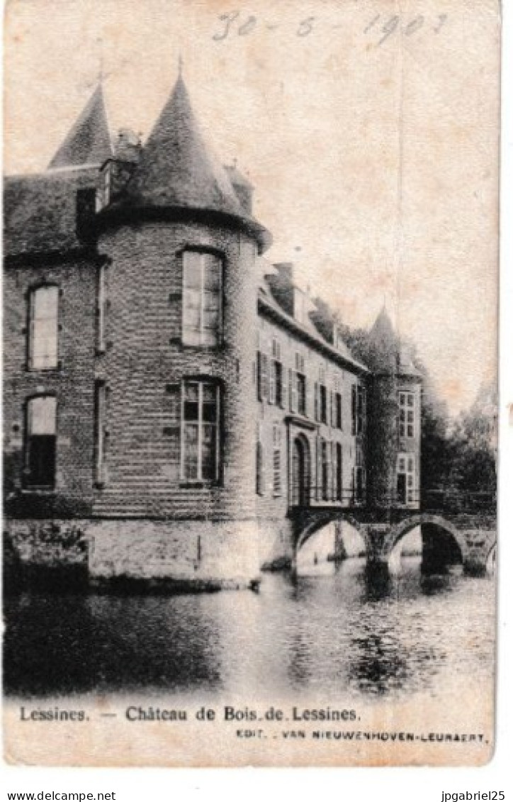 DEND Bois De Lessines Chateau 1909 - Otros & Sin Clasificación