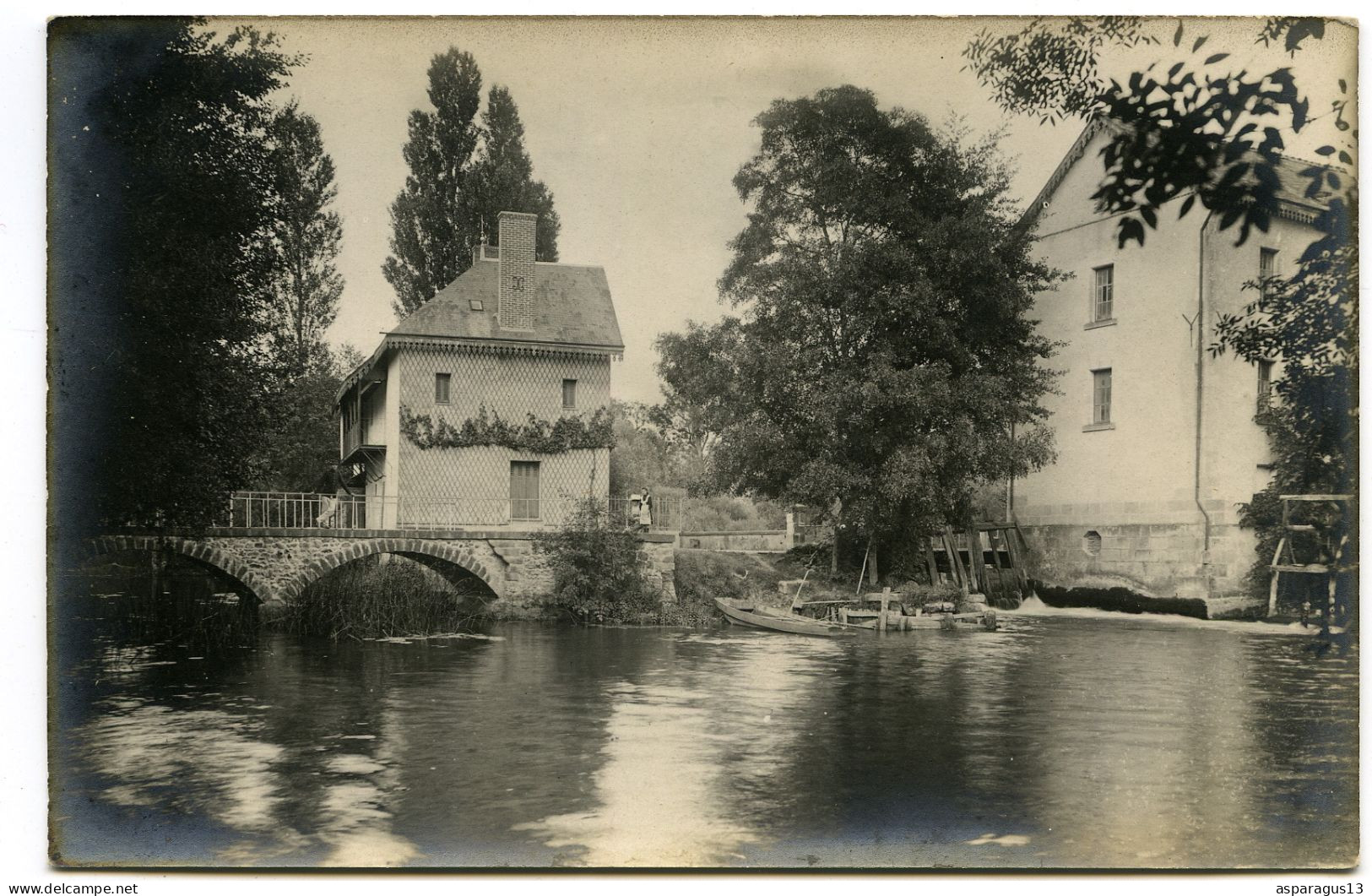 Moulin De La Chevriere Sache Carte Photo - Autres & Non Classés