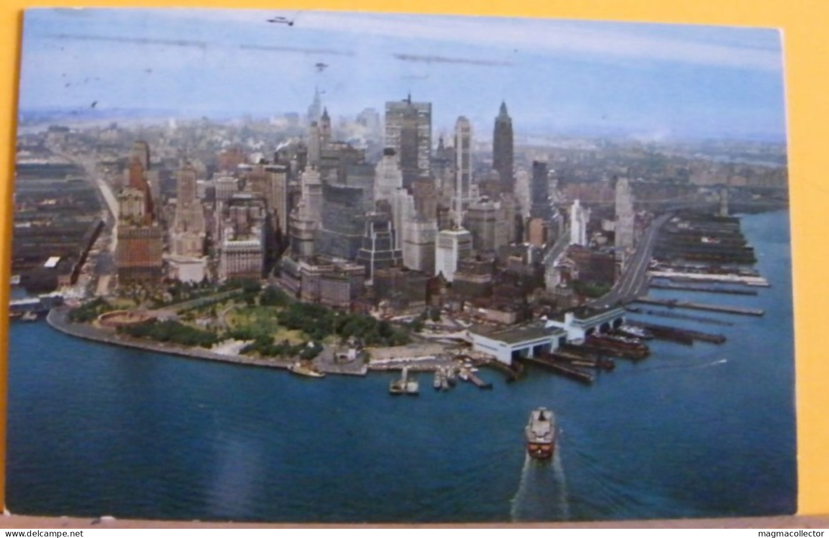 (NEW2) AREAL VIEW OF LOWER MANHATTAN - NEW YORK CITY -  VIAGGIATA - Manhattan