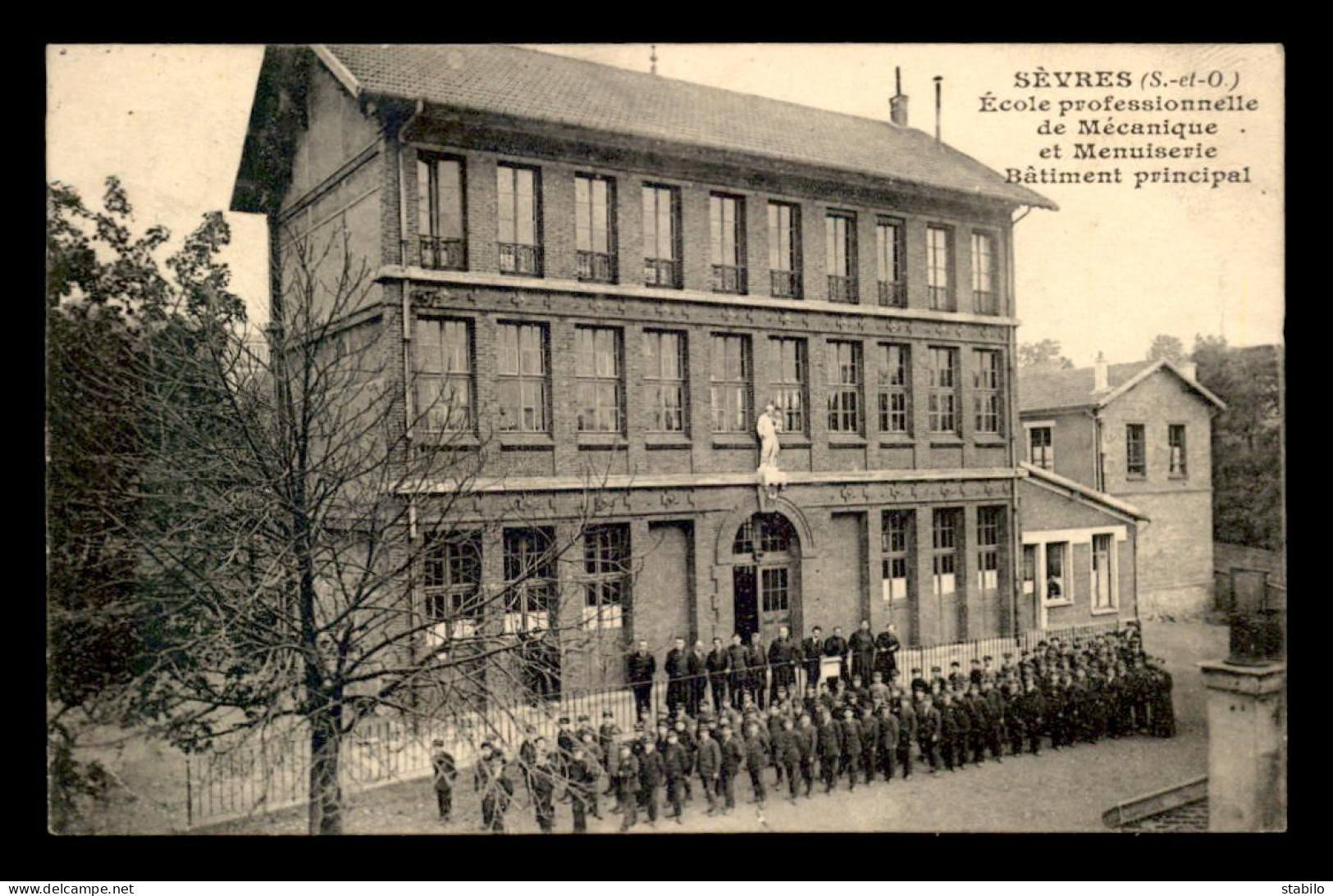 92 - SEVRES - ECOLE PROFESSIONNELLE DE MECANIQUE ET MENUISERIE - Sevres