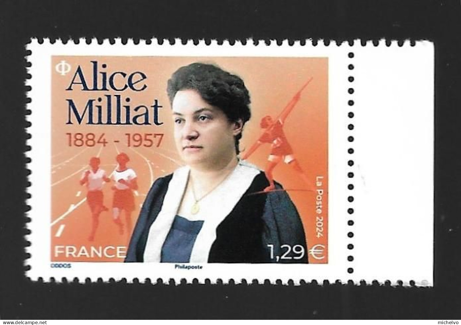 France 2024 - Alice Milliat ** - Ungebraucht