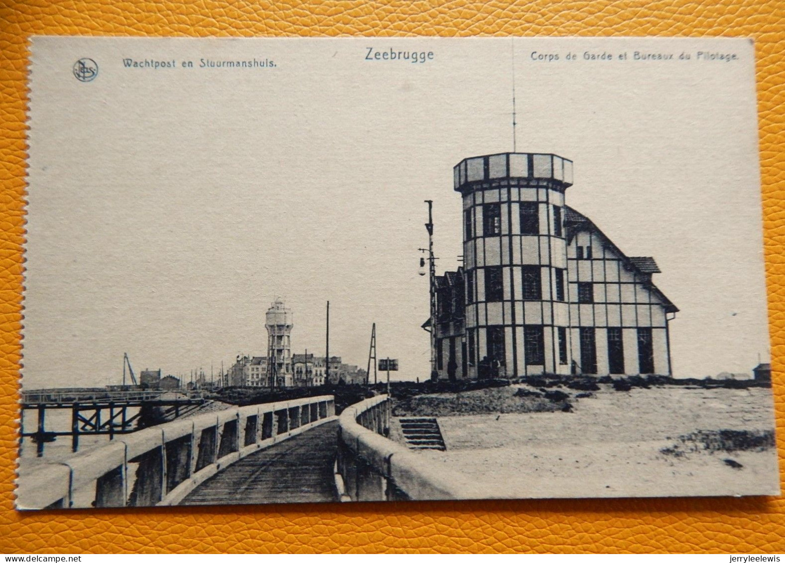 ZEEBRUGGE  - Wachtpost En Stuurmanshuis  - Corps De Garde Et Bureaux Du Pilotage - Zeebrugge