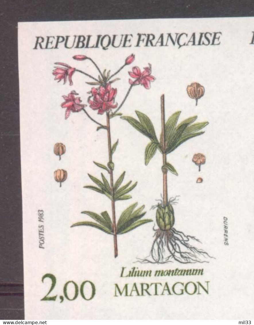 Série Nature De France Fleurs De Montagne Martagon YT 2267 De 1983 Sans Trace De Charniére - Sin Clasificación