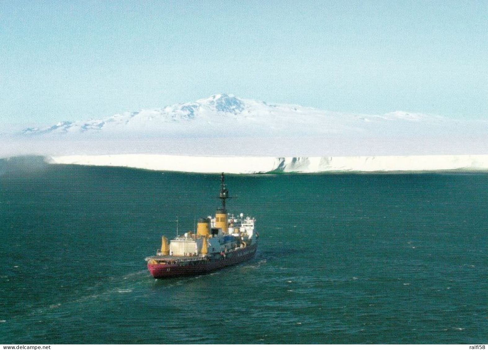 1 AK Antarctica * The U.S. Coast Guard Cutter Polar Sea Moves Toward Iceberg B-15A On The Edge Of McMurdo Sound * - Other & Unclassified