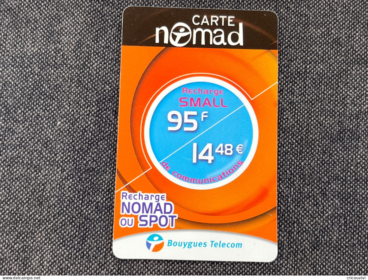 Nomad / Bouygues Nom Pu11 - Nachladekarten (Refill)