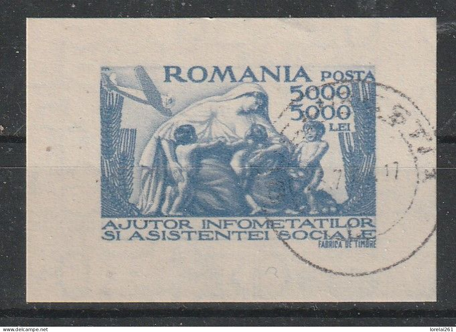 1947 - Sécheresse  Mi No Block 36 - Used Stamps