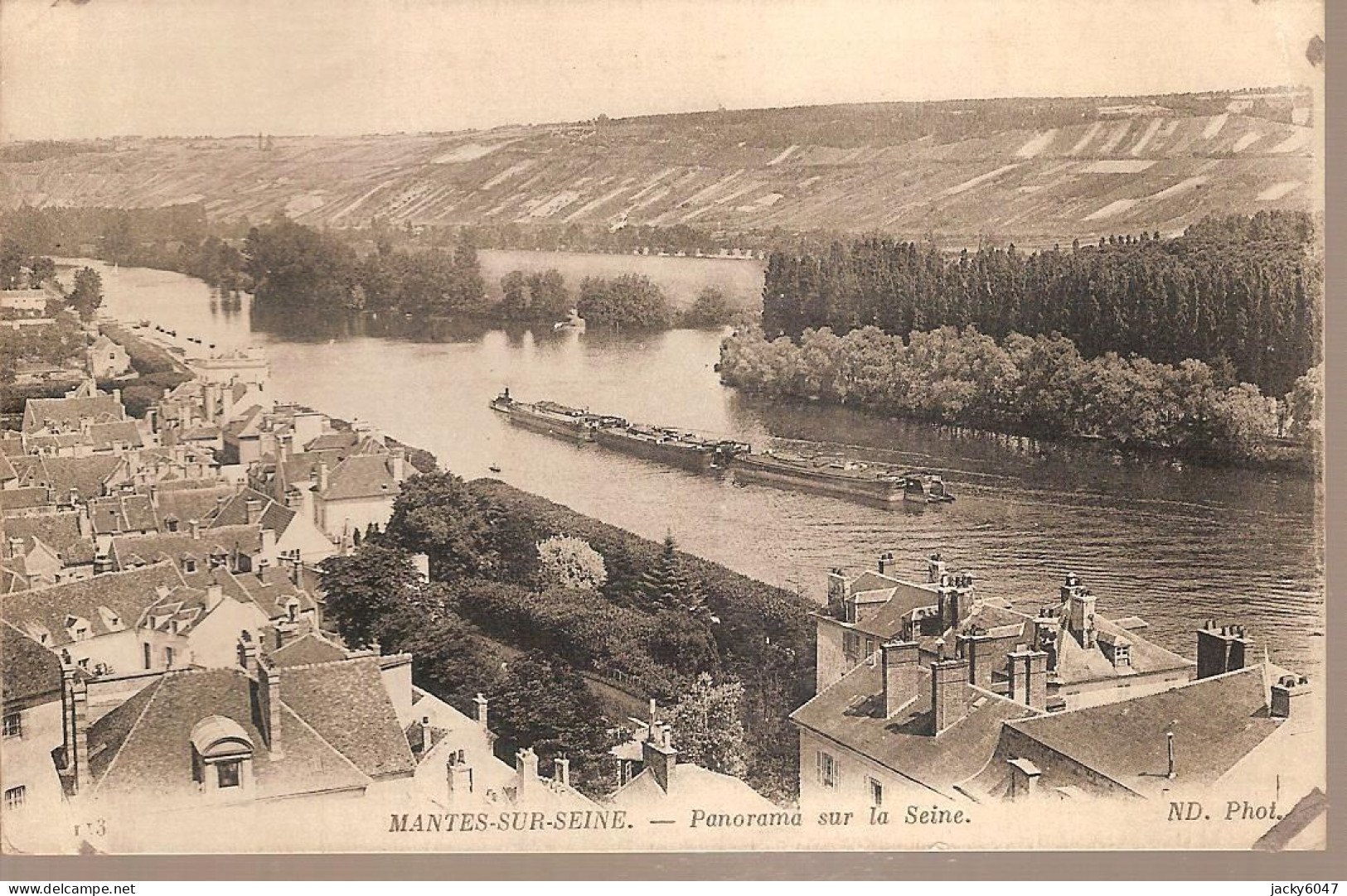 78 - Mantes-sur-Seine - Panorama Sur La Seine - Mantes La Ville