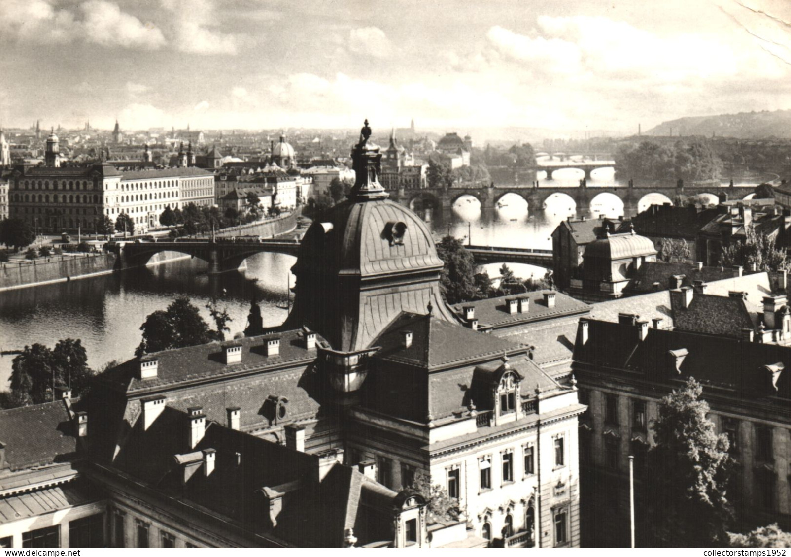 PRAGUE, BRIDGE, ARCHITECTURE, CZECH REPUBLIC, POSTCARD - Tchéquie