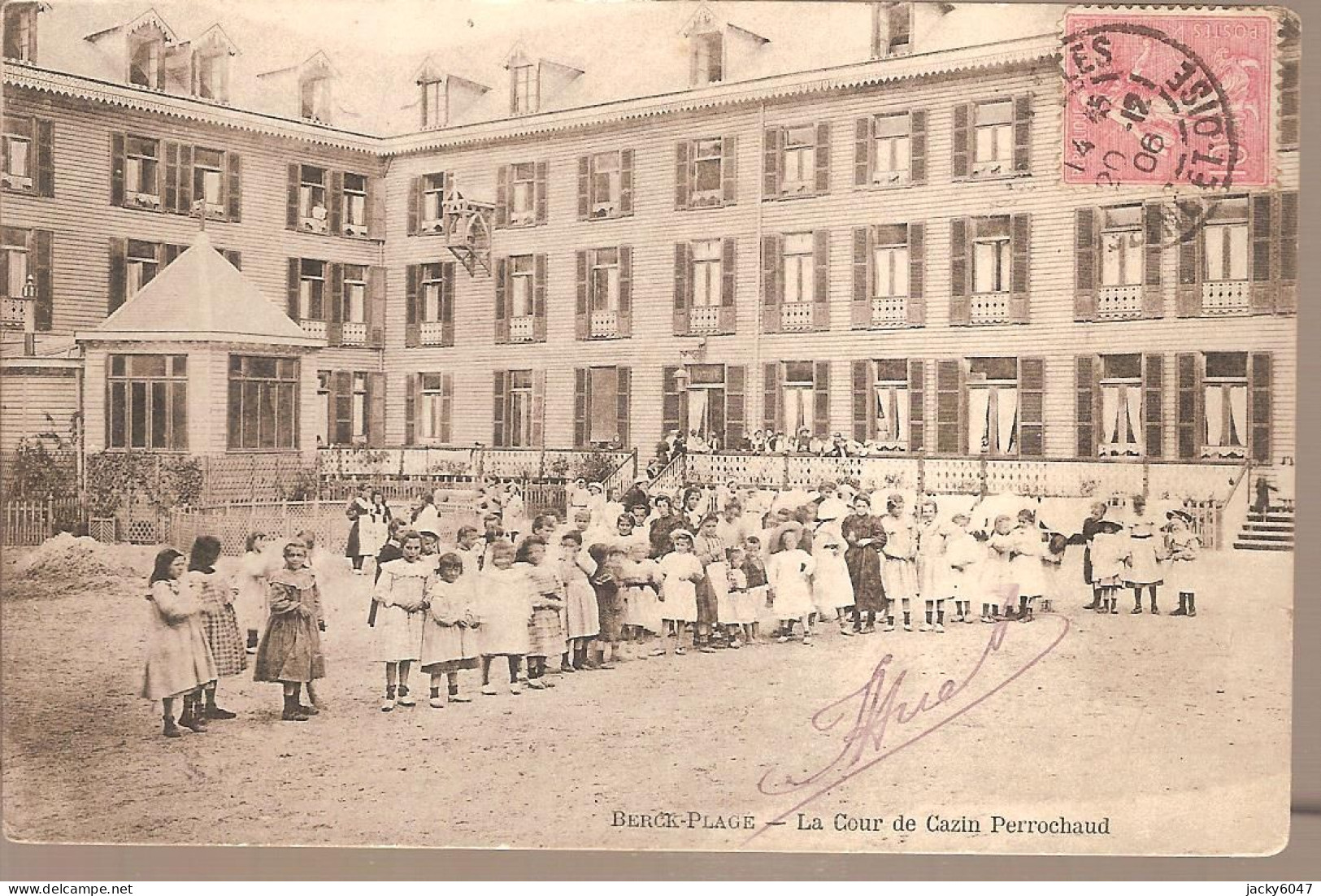 62 - Berck-Plage - La Cour De Cazin Perrochaud - Berck