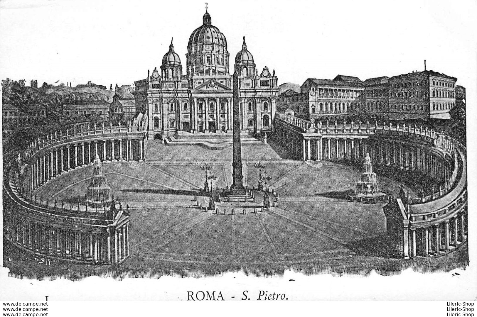 ROMA - S. Pietro - Precursore Vecchia Cartolina - San Pietro