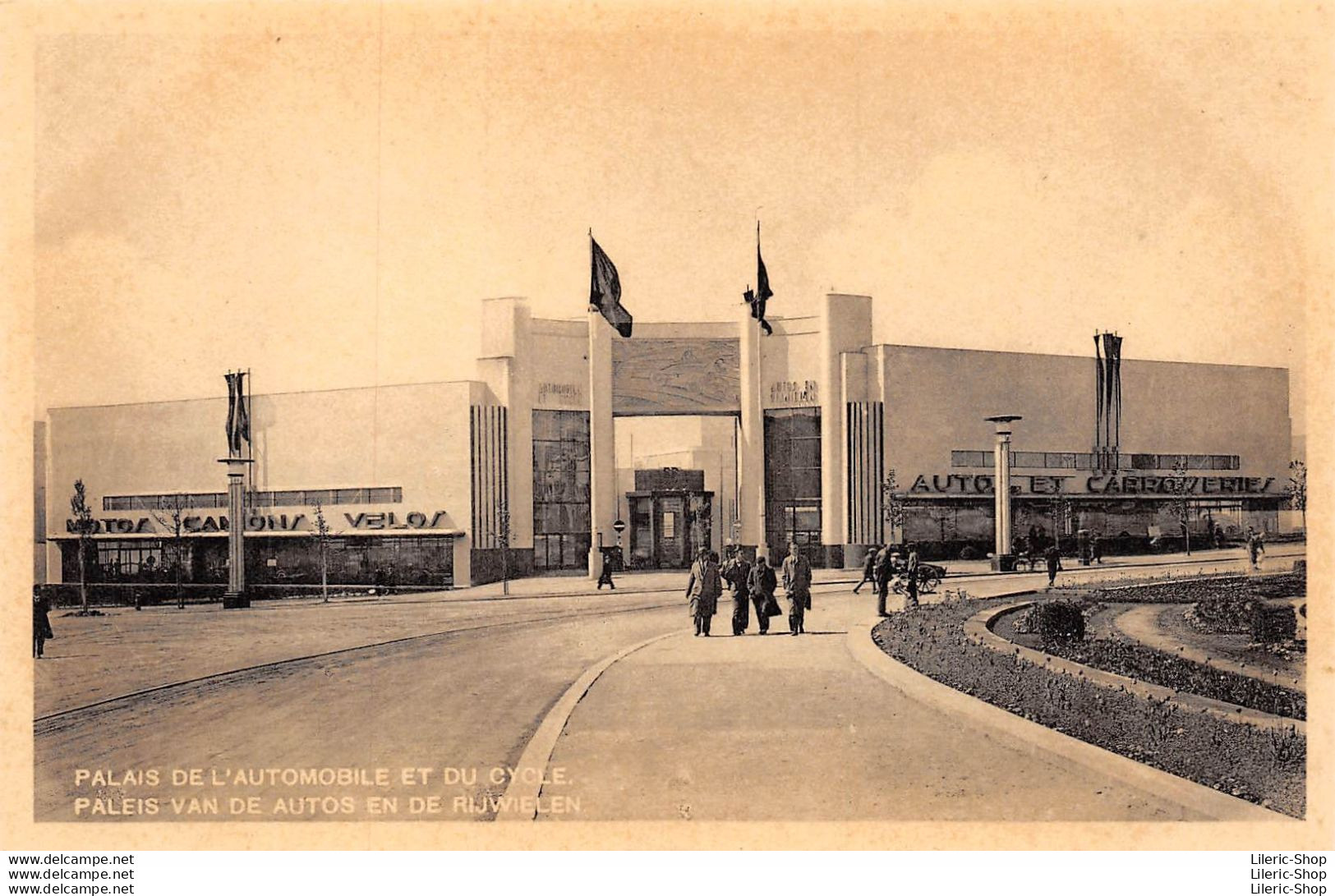 Exposition Universelle 1935 - PALAIS DE L'AUTOMOBILE ET DU CYCLE PALEIS VAN DE AUTOS EN DE RIJWIELEN - Universal Exhibitions