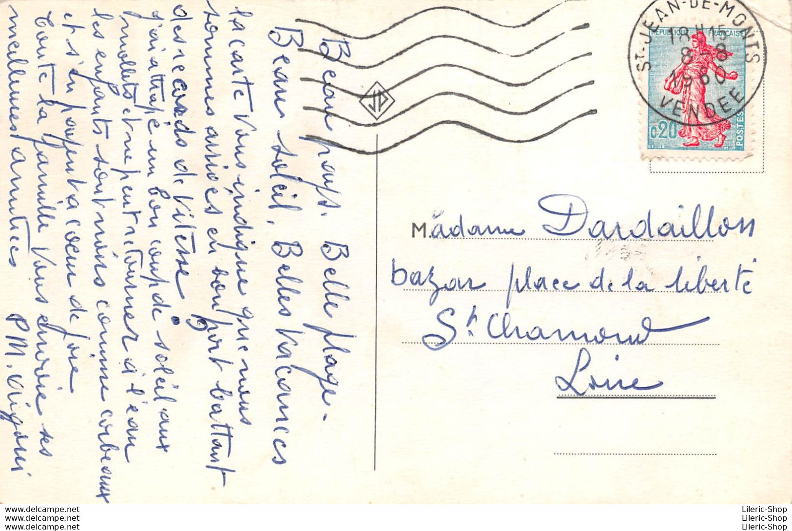 [85] Vendée > Illustrateur Jean DE FURSAC - Bien Arrivés à  Saint Jean De Monts   Cpsm 1960 - Saint Jean De Monts