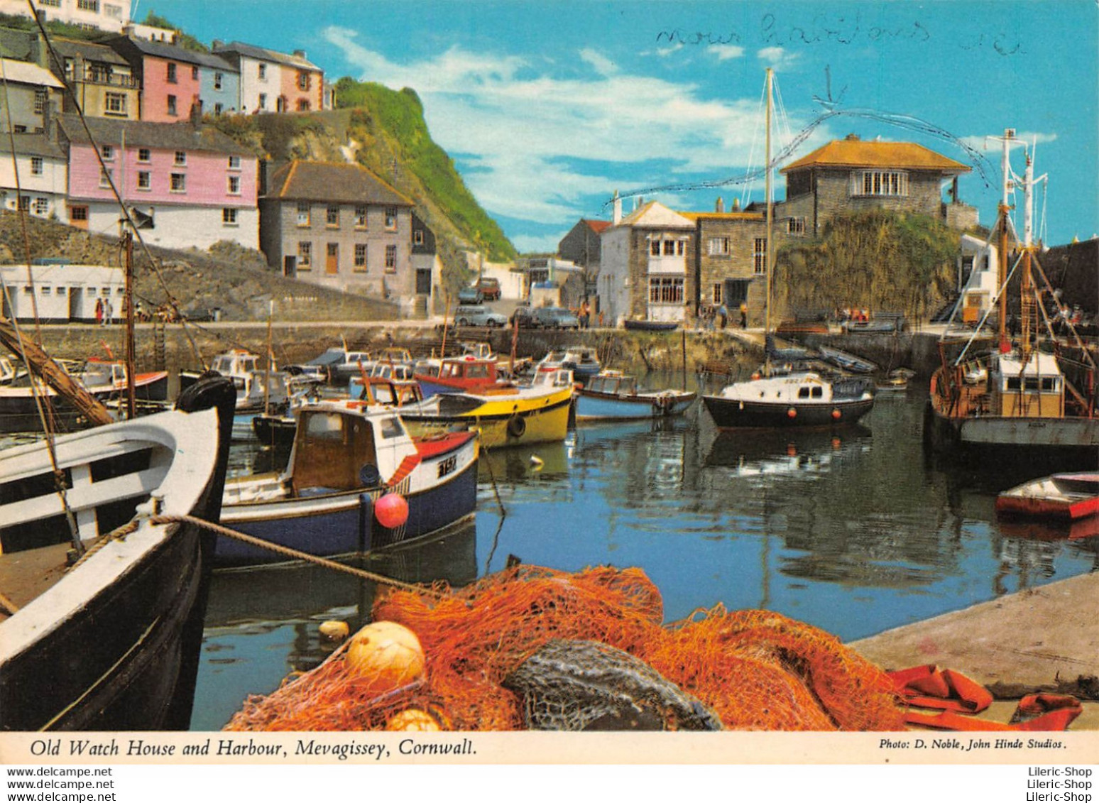 Angleterre > Cornwall - Old Watch House And Harbour, Mevagissey, Cornwall. - Autres & Non Classés