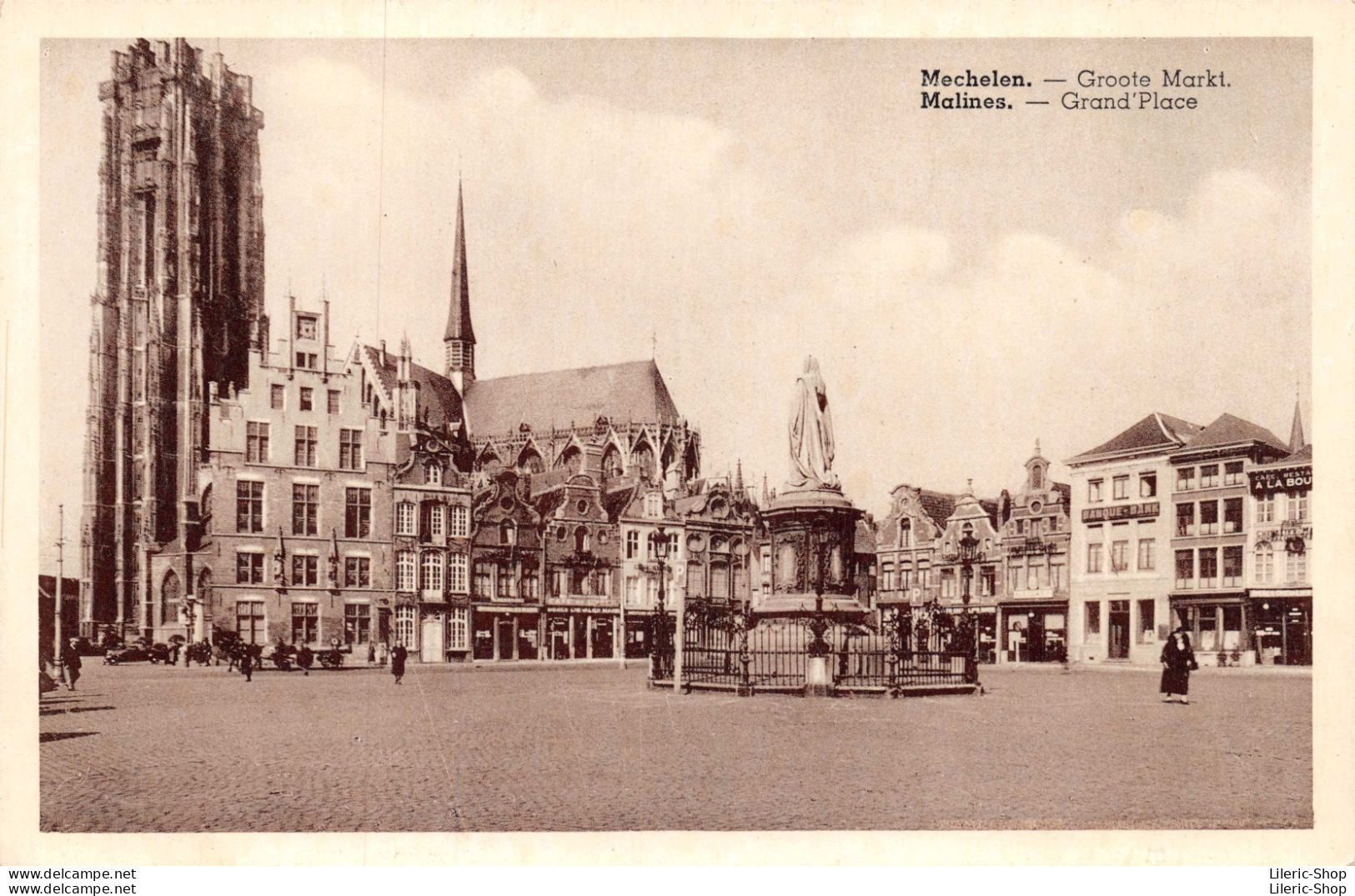 BELGIQUE Mechelen. Groote Markt. Malines. Grand'Place - Malines