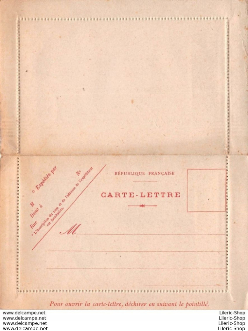 Carte-lettre Double 1er Avril  ± 1900 Illustration Et Propos Médisants Anonymes - 1er Avril - Poisson D'avril