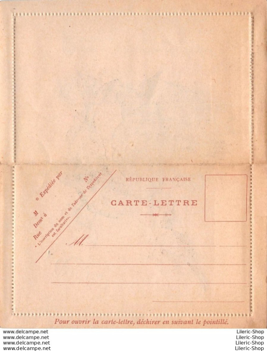 Carte-lettre Double 1er Avril  ± 1900 Illustration Et Propos Médisants Anonymes - Caran D'Ache ? - 1er Avril - Poisson D'avril