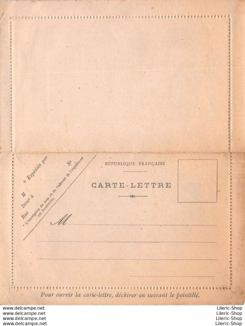 Carte-lettre Double 1er Avril  ± 1900 Illustration Et Propos Médisants Anonymes - Caran D'Ache ? - 1er Avril - Poisson D'avril