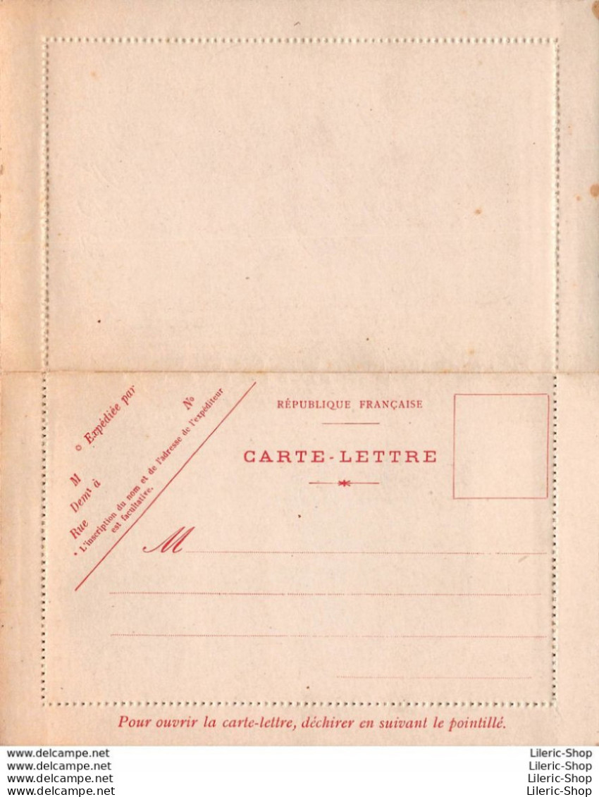 Carte-lettre Double 1er Avril  ± 1900 Illustration Et Propos Médisants Anonymes - 1er Avril - Poisson D'avril