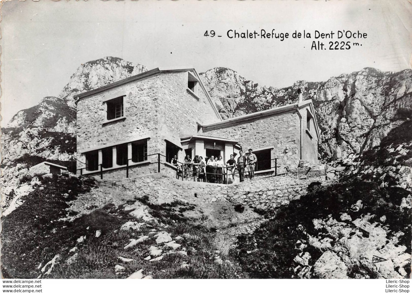 - CPSM Chalet-Refuge De La Dent D'Oche (74) - Editions BRUNAUD - - Autres & Non Classés