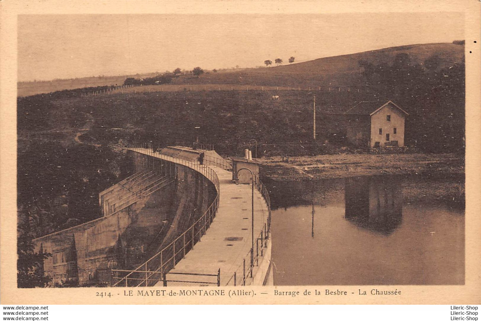 LE MAYET DE MONTAGNE (03) ◙ Barrage De  La Besbre - La Chaussée - Sonstige & Ohne Zuordnung