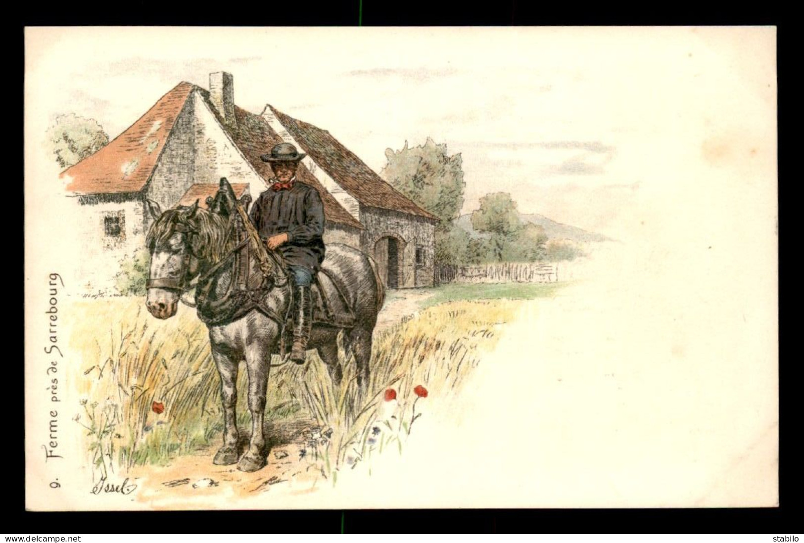 ILLUSTRATEURS - ISSEL - FERME PRES DE SARREBOURG - Autres & Non Classés