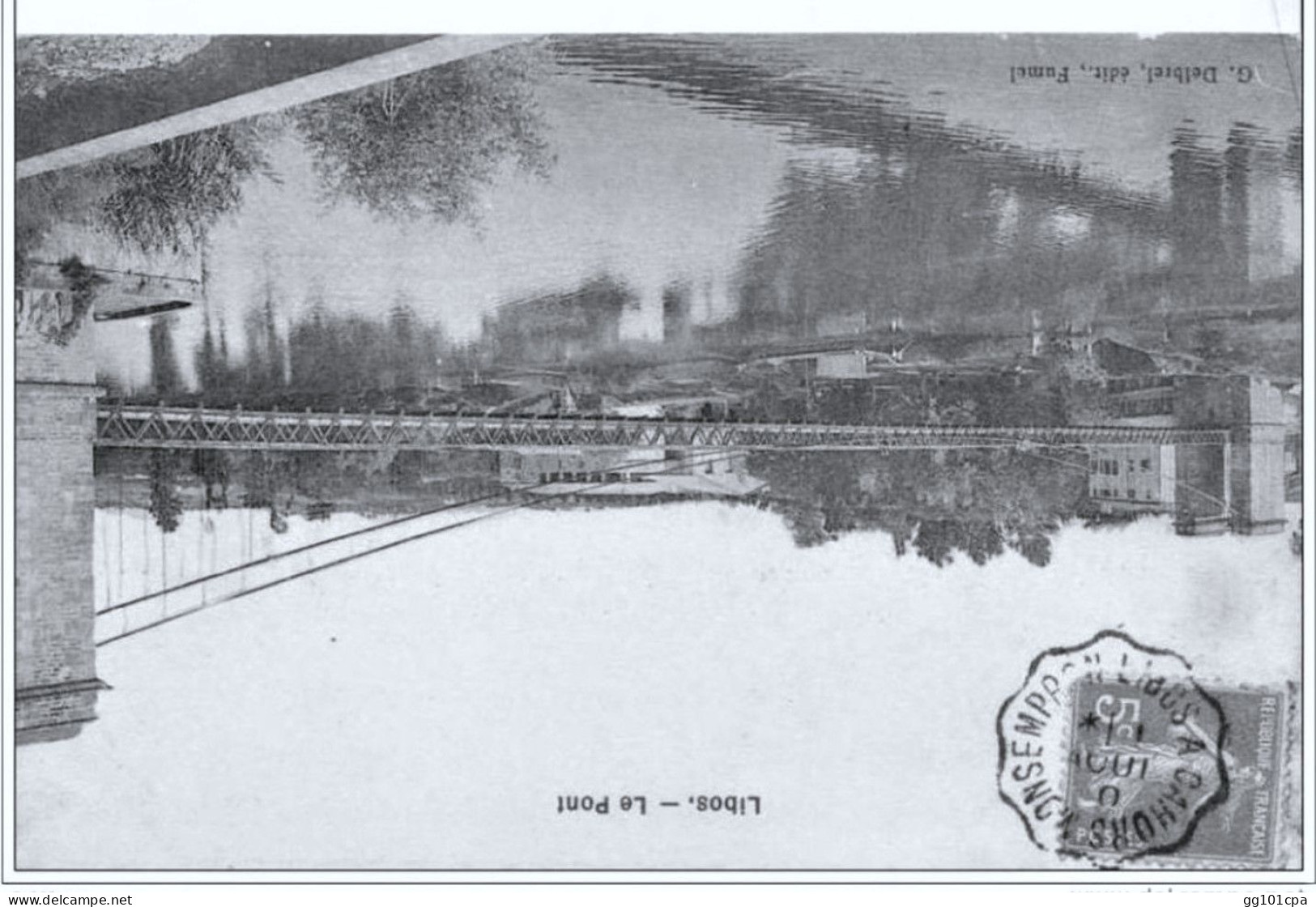 Cachet Convoyeur Ligne "Monsempron Libos A Cahors 1910" Semeuse Frappe Superbe - Paiement Par MANGOPAY Uniquement - Correo Ferroviario
