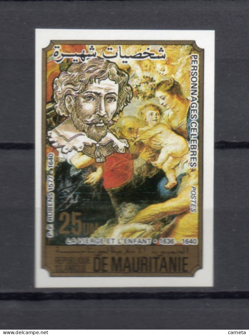 MAURITANIE    N° 540  NON DENTELE    NEUF SANS CHARNIERE   COTE ? €    RUBENS PEINTRE TABLEAUX ART - Mauritanie (1960-...)