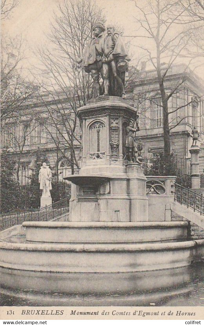 Bruxelles  -  Monument Des Comtes D'Egmont Et De Hornes - Monuments, édifices