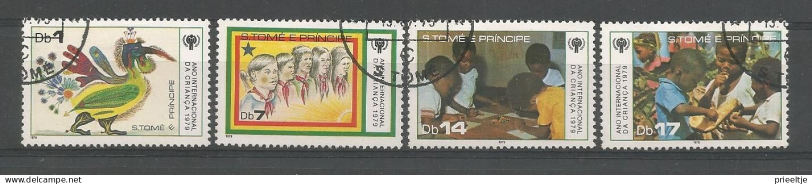St Tome E Principe 1979 Int. Year Of The Child  Y.T. 542/545 (0) - Sao Tome En Principe