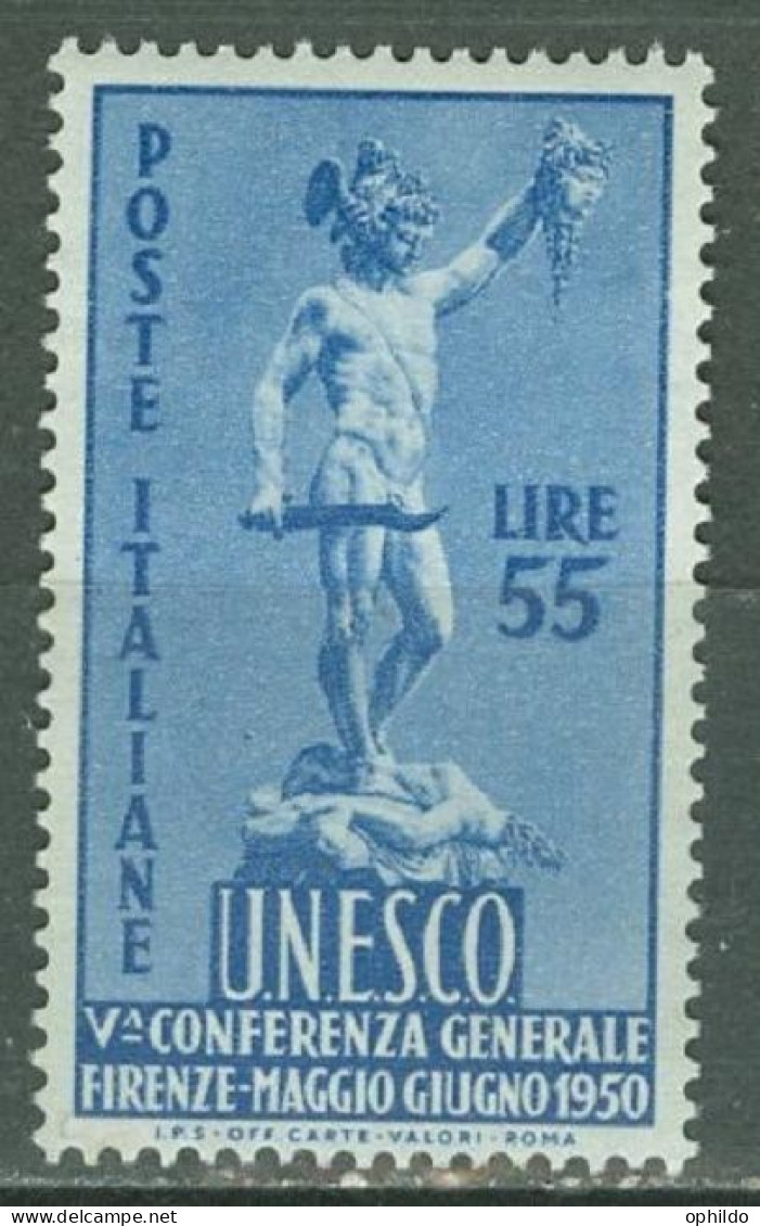 Italie Sassone 619 Ou Yvert 557 * * TB - 1946-60: Mint/hinged