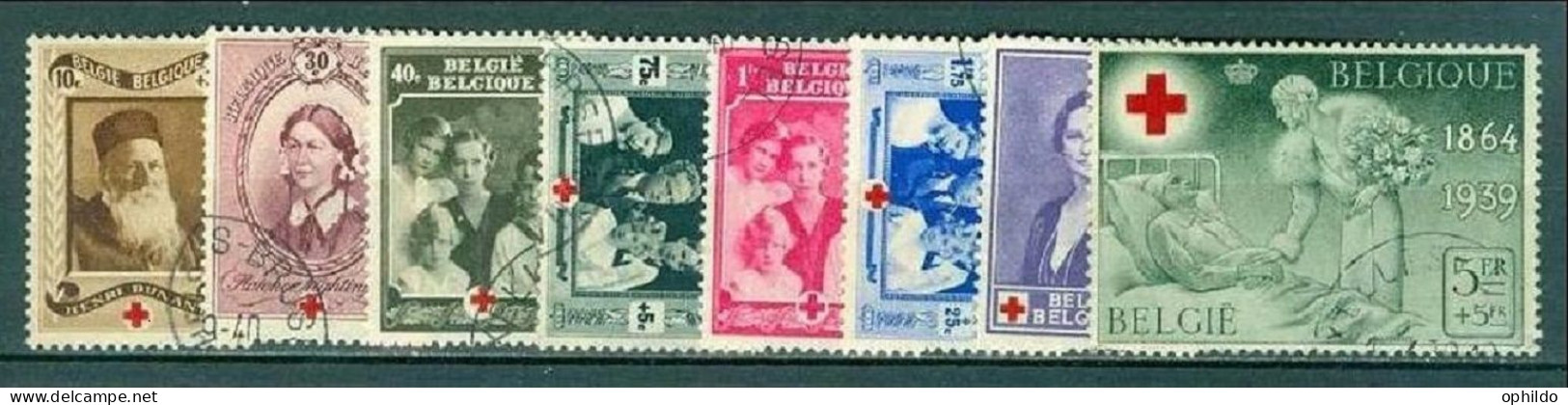 Belgique 496/503 Ob TB - Used Stamps