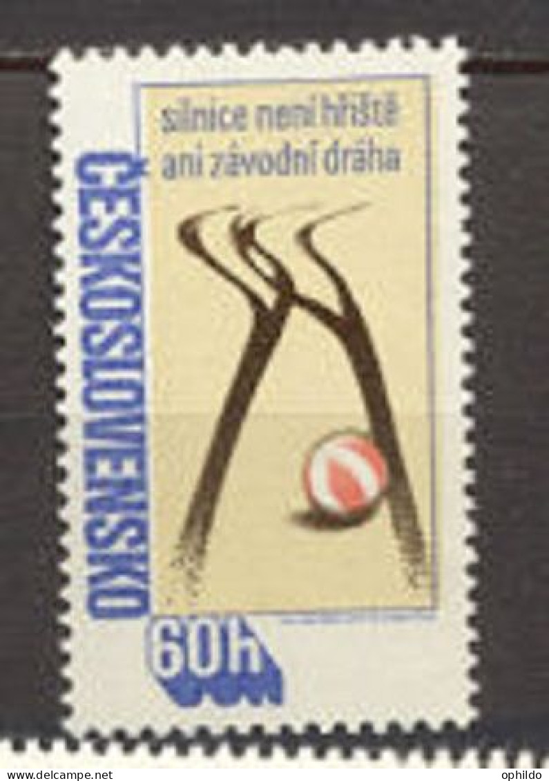 Tchécoslovaquie  Yvert  2263    * *  TB    - Unused Stamps
