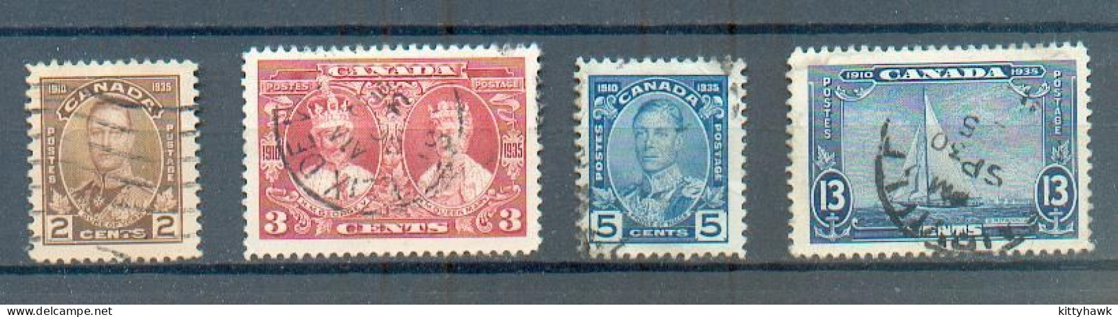 D 3 - CANADA - YT 175 - 176 - 178 ° Obli - Used Stamps